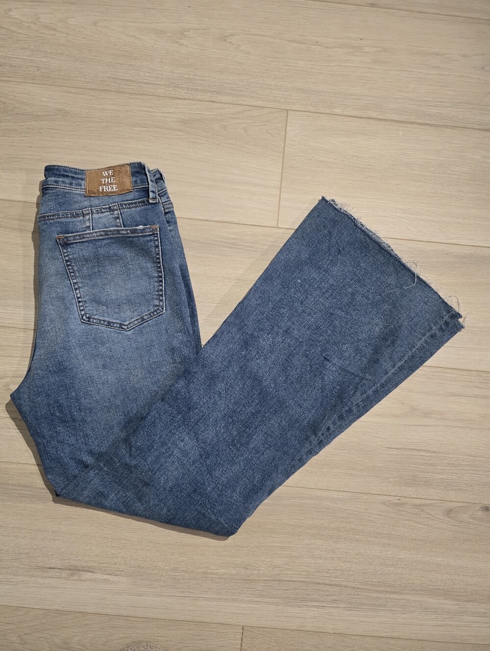FREE PEOPLE curvy Fit Flare Jeans